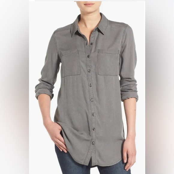 BP. Woven Twill Tunic - Picture 1 of 11